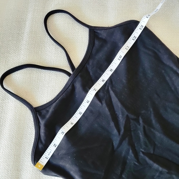 Lululemon Power Y Tank Top Black Manifesto Rare 4 - Picture 7 of 8